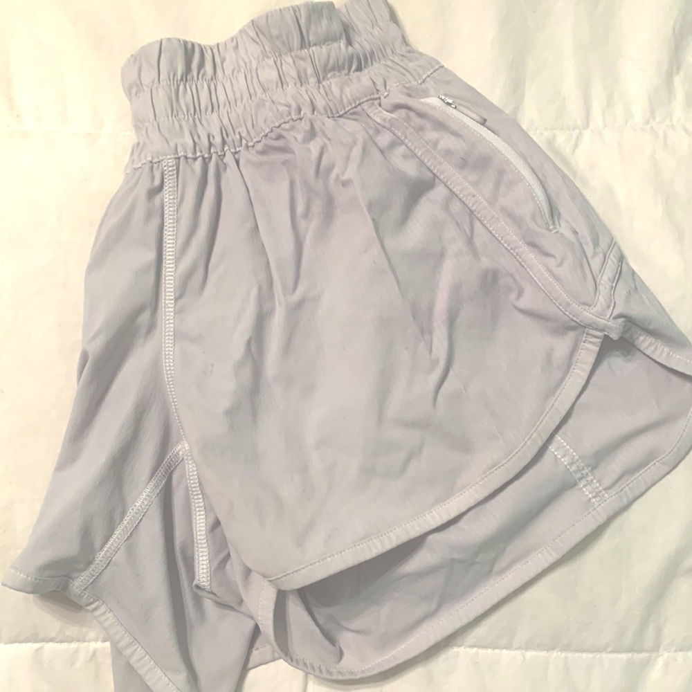 White Lululemon Shorts